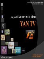 luận văn thiết kế nội thất cơ sở kênh truyền hình yan tv