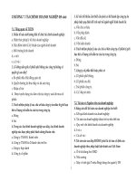 Câu hỏi tài chính doanh nghiệp 85 câu.