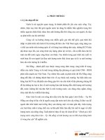 ĐÁNH GIÁ CHẤT LưỢNG NưỚC SÔNG KIM LIÊN VÀ ẢNH HưỞNG CỦA NÓ ĐẾN KINH TẾ VÙNG PHỤ CẬN