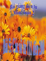 bài giảng toán 2 chương 6 bài 5 các số từ 111 đến 200