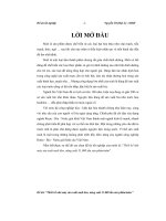 Đề tài thiết kế nhà máy sản xuất malt đen, năng suất 31000 tấn sản phẩm năm