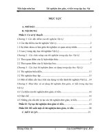 Tiểu luận Thí nghiệm đơn giản, rẻ tiền trong dạy học Vật Lý