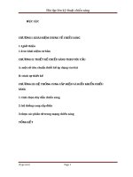 bài tập lớn môn kỹ thuật chiếu sáng