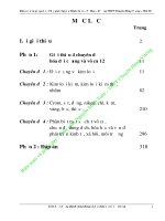 bài giảng chuyên đề hóa đại cương và vô cơ