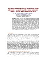 ĐẶC điểm BIẾN DẠNG đới đứt gãy HOẠT ĐỘNG điện BIÊN   LAI CHÂU và TIỀM NĂNG địa NHIỆT VÙNG u VA, tây NAM TRŨNG