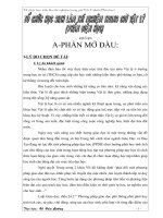 tổ chức cho học sinh làm thí nghiệm trong giờ học vật lý