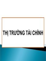 slide bài giảng thị trường tài chính