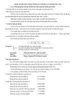 Một số phương pháp tính giá thành sản phẩm chủ yếu