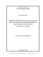thiết kế vector mang cấu trúc gen gmexp1 liên quan đến sự phát triển bộ rễ phục vụ chuyển gen ở cây đậu tương