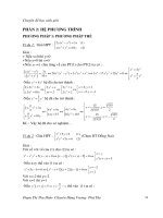 hệ phương trình bồi dưỡng học sinh giỏi