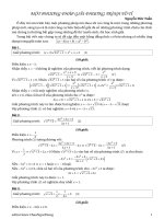 phương pháp nhân liên hợp giải phương trình vô tỷ