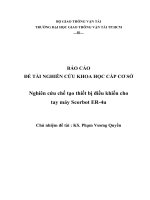 nghiên cứu chế tạo thiết bị điều khiển cho tay máy scorbot er-4u