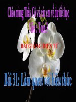 bài giảng toán 3 chương 2 bài 31 làm quen với biểu thức