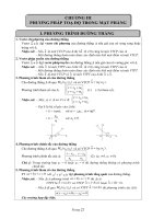 phương pháp tạo độ trong mặt phẳng oxy