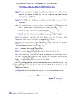 Bài tập nguyên lý đếm tổ hợp xác suất