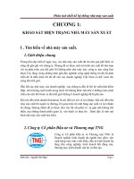 Phân tích thiết kế hệ thống   quản lý hệ thống nhà máy sản xuất