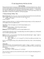 về một dạng phương trình hàm đa thức