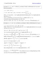 Cực trị hàm số có tham số