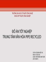 luận văn thiết kế nội thất pipe recycled cultural center