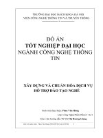 xây dựng và chuẩn hóa dịch vụ hỗ trợ đào tạo nghề theo chuẩn wcag 2 0