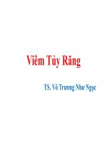 viêm tủy răng