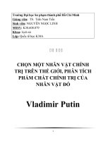 cuộc đời và sự nghiệp của putin