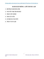 Tiểu luận môn Tài chính tiền tệ Sử dụng nghiệp vụ thị trường mở trong việc điều hành Chính sách tiền tệ quốc gia ở Việt Nam hiện nay