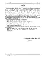 ĐỒ ÁN CHẾ TẠO MÁY Hộp Giảm Tốc Bánh Răng Trụ Răng Nghiêng