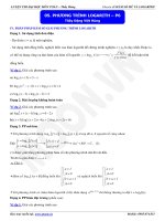 Phương trình logarit cơ bản P6