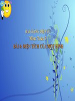 bài giảng toán 3 chương 4 bài 4 diện tích của 1 hình