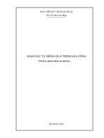 giám sát tự động quá trình gia công