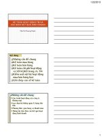 kế toán hoạt động thương mại và xác định kết quả kinh doanh