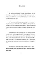 xây dựng và lắp đặt mạng máy tính cho công ty công trình đô thị nam định x