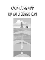 bài giảng  địa vật lý  các phương pháp địa vật lý giếng khoan