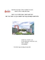 thiết kế mạch điện khí nén