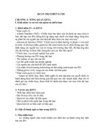 Giáo trình quản trị chiến lược căn bản