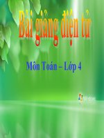 bài giảng toán 4 chương 1 bài 9 so sánh và xếp thứ tự các số tự nhiên