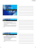 bài giảng kttc chương hệ thống báo cáo tài chính