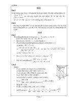 bài tập hình không gian chọn lọc