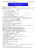 Bài toán phương pháp đếm tổ hợp