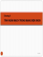 tính ngắn mạch trong mạng điện xí nghiệp công nghiệp