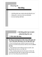 bài giảng địa chất việt nam chương iv địa tầng