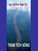 bài giảng môi trường trầm tích phần i trầm tích sông