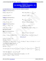 Phương trình logarit cơ bản P4