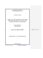 nghiên cứu sử dụng chế phẩm lactovet trong phòng hội chứng tiêu chảy ở lợn con nuôi tại huyện vĩnh tường- tỉnh vĩnh phúc