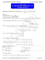 nguyên hàm của hàm số lượng giác p6