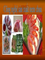 Thuyết trình: Công nghệ sản xuất nem chua