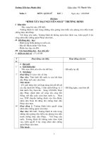 Giáo án Lịch Sử lớp 5