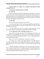 tài liệu phân tích chính sách kinh tế thương mại