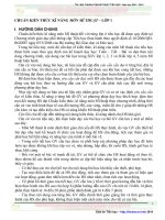 Tài liệu chuẩn kiến thức môn mĩ thuật bậc tiểu học